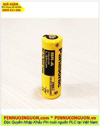 Panasonic BR-A (BR17455); Pin nuôi nguồn Panasonic BR-A lithium 3v 1800mAh _Xuất xứ Nhật